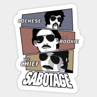 Sabotage Vintage Sticker